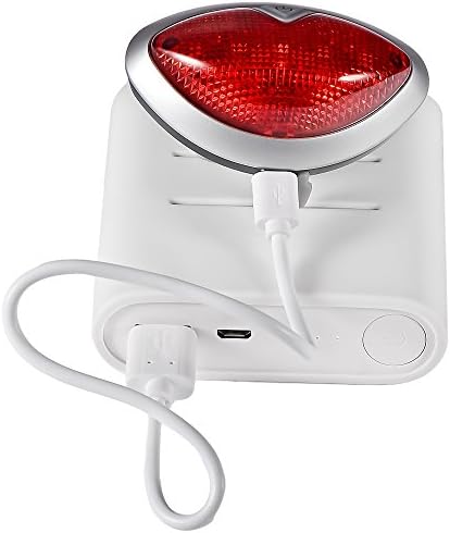 Mudder Water Resistant USB Rechargeable LED Bike Bicycle Taillight with Built-in Battery and USB Cable, Safe Gear for You