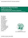 Progress in Plant Nutrition (Developments in Plant and Soil Sciences)