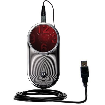 Classic Straight USB Cable for the Motorola AURA with Power Hot Sync and Charge capabilities - uses Gomadic TipExchange Technology