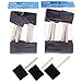 US Art Supply 3 inch Foam Sponge Wood Handle Paint Brush Set (Super Value Pack of 30 Brushes) - Lightweight, Durable and Great for Acrylics, Stains, Varnishes, Crafts, Art