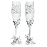 Butterfly Toasting Set - White