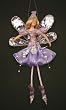 Purple Violet Fairy Fairy Ornament 8"