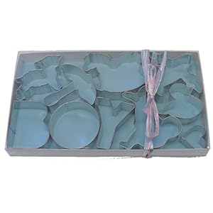 Baby Shower Cookie Cutters on Baby Shower Cookie Cutter Set For A Boy Amazon Co Uk Kitchen Home