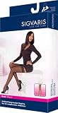 Sigvaris EverSheer Thigh High 15-20mmHg Women's Closed Toe Short Length, Medium Short, Suntan