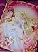 Disney Princess Fleece Throw - features Belle, Cinderella, and Aurora!