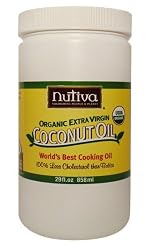 Nutiva Organic Extra Virgin Coconut Oil, 29-Ounce Jars (Pack of 2)