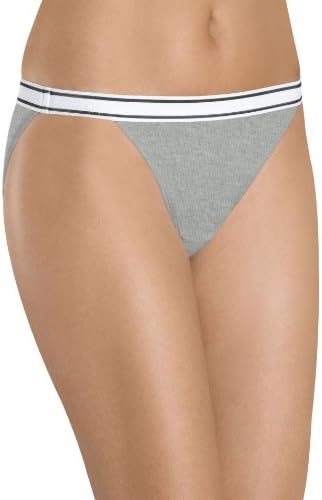 Hanes Women's Cotton Sporty String Bikinis