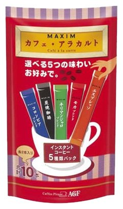 Cover image : マキシム スペシャリティーズ カフェアラカルト スティック 10P×6個