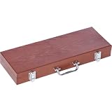 Picnic Plus 4 Piece Chairman BBQ Set - Rosewood