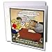 Londons Times Offbeat Gen. 2 Cartoons - Stocks/Bonds - Confused Day Trader Funny Gifts - Greeting Cards-12 Greeting Cards with envelopes