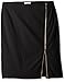 Calvin Klein Women's Pencil Skirt W/Assymetrical Zip