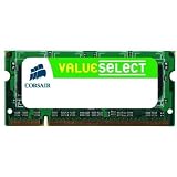 Corsair VS2GSDS667D2 PC2-5300 Arbeitspeicher 2 GB (667 MHz, SO-DIMM) DDR2-SDRAMvon "Corsair"