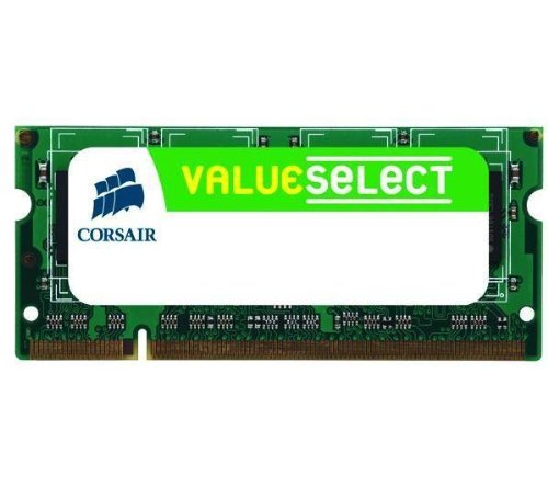 CORSAIR Tragbarer Speicher Value Select 2 GB DDR2 SDRAM PC5300 (VS2GSDS667D2) - Garantie auf Lebenszeit + Kabelklemme (100er Pack) + Box mit Schrauben für den Informatikgebrauch