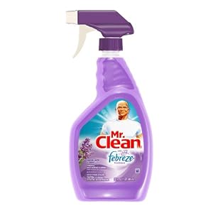Mr Clean with Febreze Fresh Scent Multipurpose Liquid, Lavender  Vanilla & Comfort,  32-Ounce