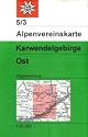 DAV Alpenvereinskarte 05/3 Karwendelgebirge Ost 1 : 25 000: Topographische Karte