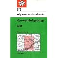 DAV Alpenvereinskarte 05/3 Karwendelgebirge Ost 1 : 25 000: Topographische Karte