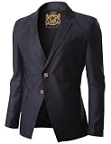 Doublju Mens Suit Separate Vest with 3 Button