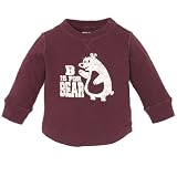 graphic thermal shirt(mahogany 24mos)