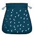 Moon and Stars Velvet Bag
