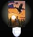 Eagle and Totem Pole Decorative Night Light