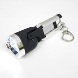 GSI Mini High-Powered Keychain LED Flashlight With Built In Tripod Stand