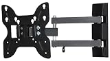 Diamond PSW710S Double Hinge/Single Arm Articulating Wall Mount for TVs 14 to 37 inches and upto 55lbs