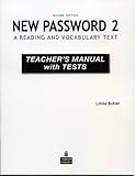 New password 2 : a reading and vocabulary text. Teacher's manual with tests