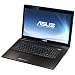 K73E-TY324V - Intel Pentium B960 (2M Cache; 2.20 GHz); 4GB DDR3; 320GB HDD; 43.942 cm (17.3 ) 16:9 HD+ (1600x900) LED backlit; Intel GMA HD; Super-Multi DVD; Gigabit Ethernet; 3200g; Brown; Windows 7 Home Premium (K73E-TY324V)