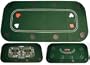 Da Vinci Texas Holdem Poker / Black Jack / Craps Folding Table Top, 63" 3-in-1