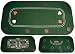 3-in-1 Texas Holdem Poker, Blackjack, & Craps Table Top