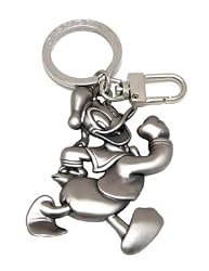 Donald Duck Pewter Keychain