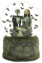 Nightmare Before Christmas Movie Water Snow Globe New