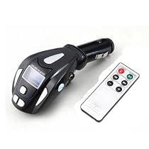 TeckNet FM29A USB Flash Memory MP3 Modulator / Player, Supports SD/MMC Card With Remote Control - Black