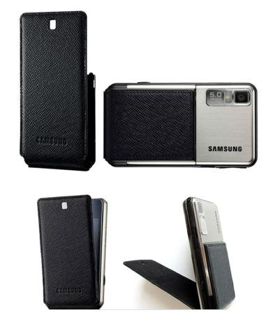 Genuine Samsung Tocco F480 Flip Leather Case Pouch