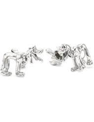 ROTENIER "Walt Disney" Sterling Silver Pluto Cufflinks