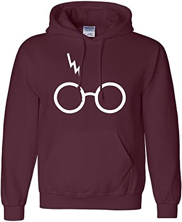 Harry Potter Hoodie, Lightning Glasses Pullover