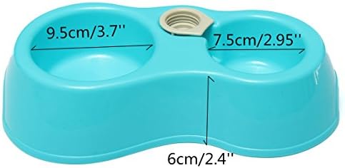 New Plastic Pet Dog Puppy Cat Automatic Water Dispenser Food Dish Bowl Feeder no.32