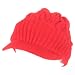 New Chunky Cable Knit Skull NewsBoy Cabby Hat Cap Medium Large Red