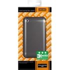iPhone 3G/3GS用ハードコーティングシェルジャケット（ガンメタリック）[RT-P2C4/G]