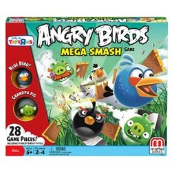 Mattel Angry Birds Smash Exclusive Jeu de société Mega (USA Version)