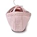 YYXR Toddler Girls Kids Classic Pale Apricot Canvas split-sole Ballet Slippers Dance Gymnastics Yoga Shoes Flats US Size 8.5M US Toddler