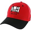 Simpsons Duff Beer Logo Palm Trees Baseball Cap