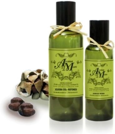 Jojoba oil -Refined ORGANIC Cold Pressed Aromatherapy Essential Moisturizer oil 100 ml.
