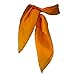 Sheer Chiffon Scarf Vintage Style Accessory for Women and Children, Orange