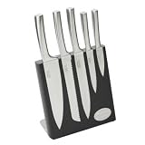 Pradel Jean Dubost - 18522 - Bloc Météor Façon Wengé + 5 Couteaux de Cuisine