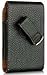 Jitterbug Touch3 Vertical Black Napa Leather Case Pouch Built In Magnetic Flap and Belt Clip and Soft Interior Material