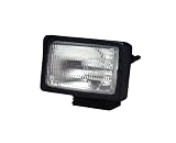 KC HiLiTES 1740 Black Plastic 5x7 55-Watt Flood Light with External Switch