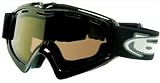 Bolle X-9 OTG Goggle,Shiny Black,Polarized Brown Lens