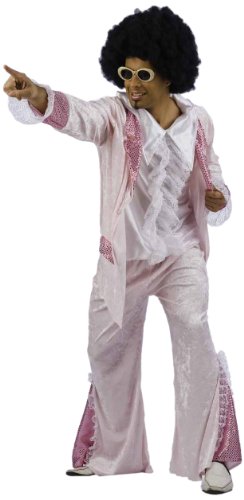 Limit Sport MA896 Gr&ouml;&szlig;e  XL - 60er Jahre Disco Rose 2-teilig (Hose-Jacke mit Hemd) Preisvergleich