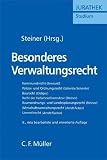 Produkt-Bild: Besonderes Verwaltungsrecht: Ein Lehrbuch (Jurathek Studium)